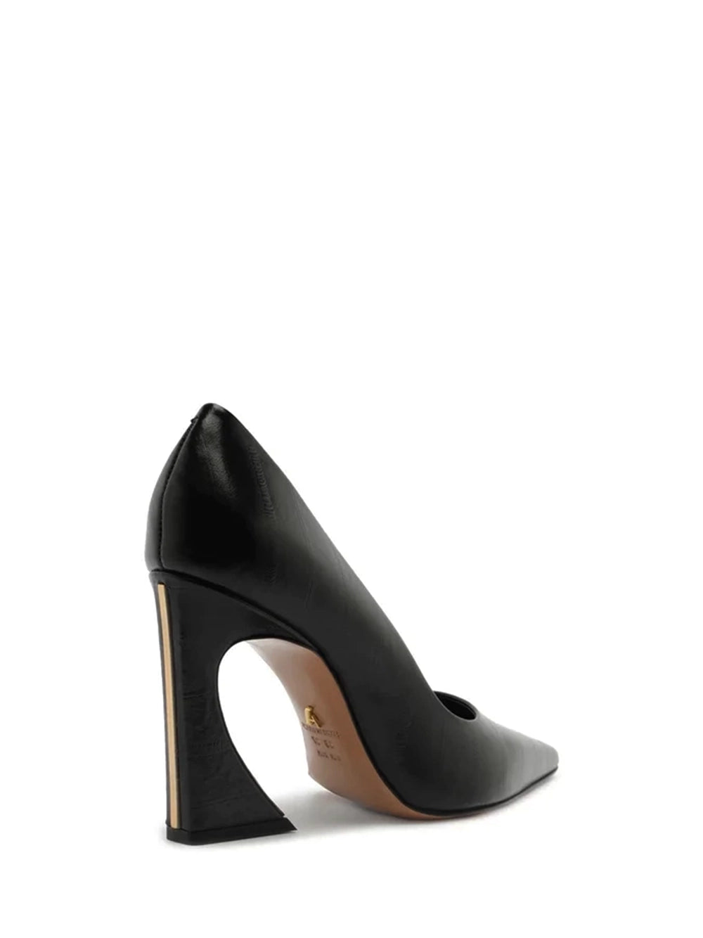 Scarpin Arezzo Preto em Pele