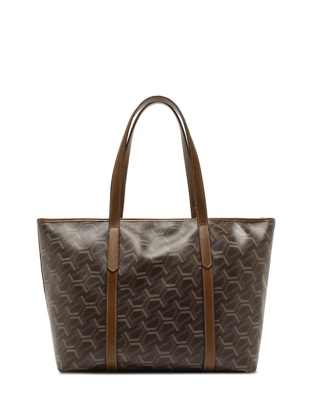 Mala Shopper Arezzo em Pele Castanha