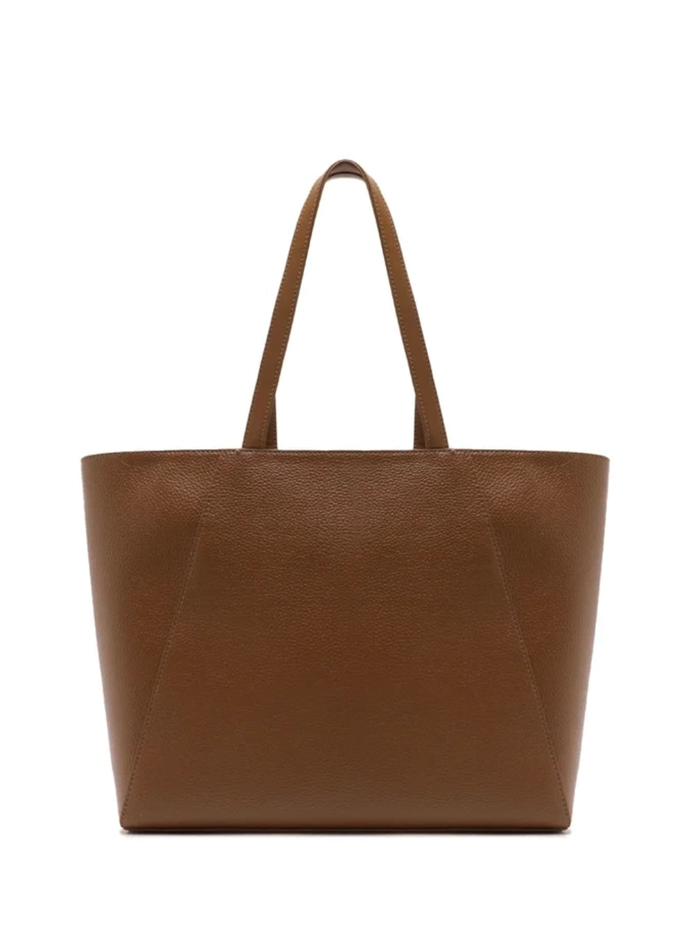 Mala Shopper Arezzo em Pele Castanha