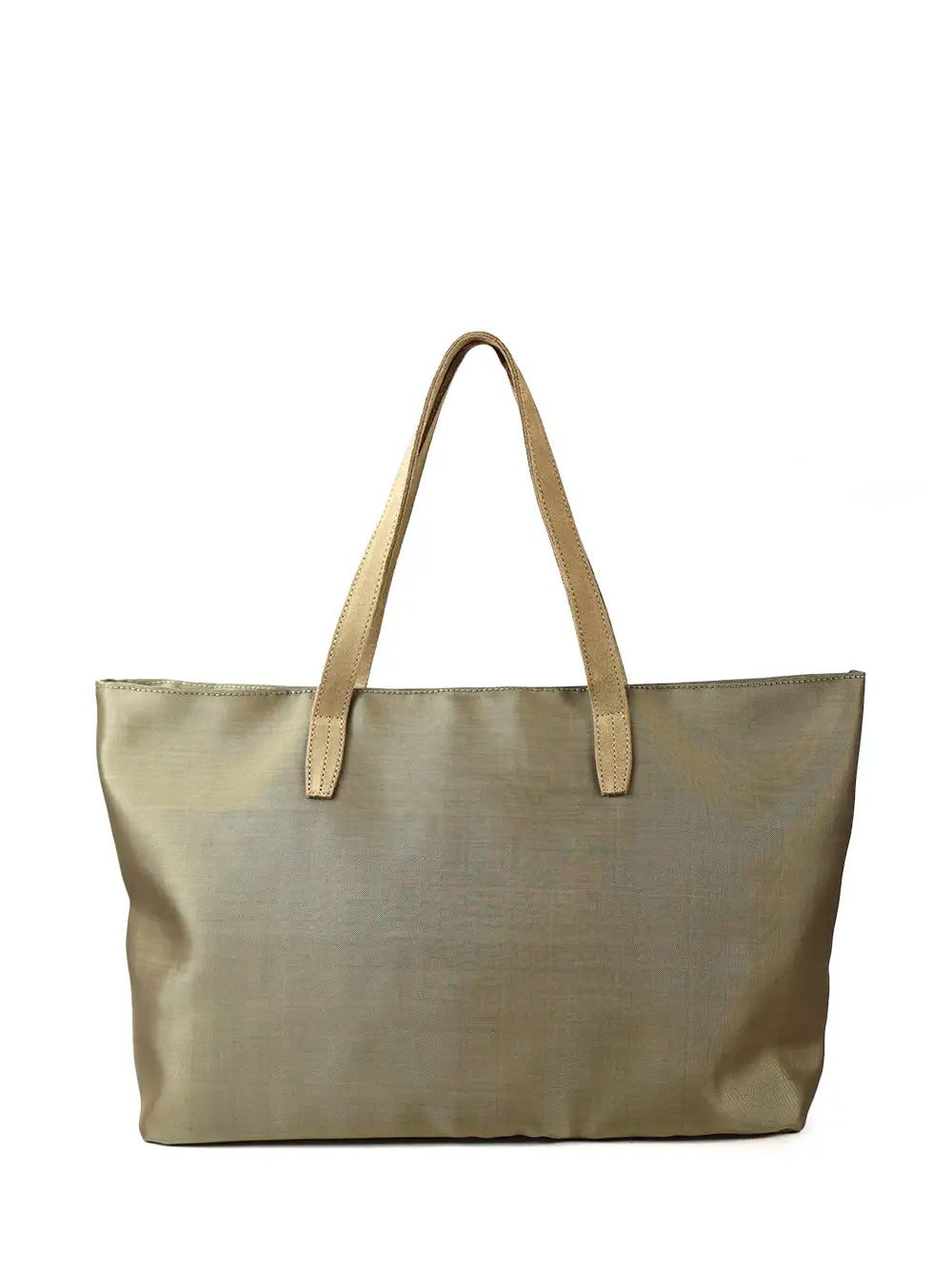 Mala Shopper em Tecido Beige