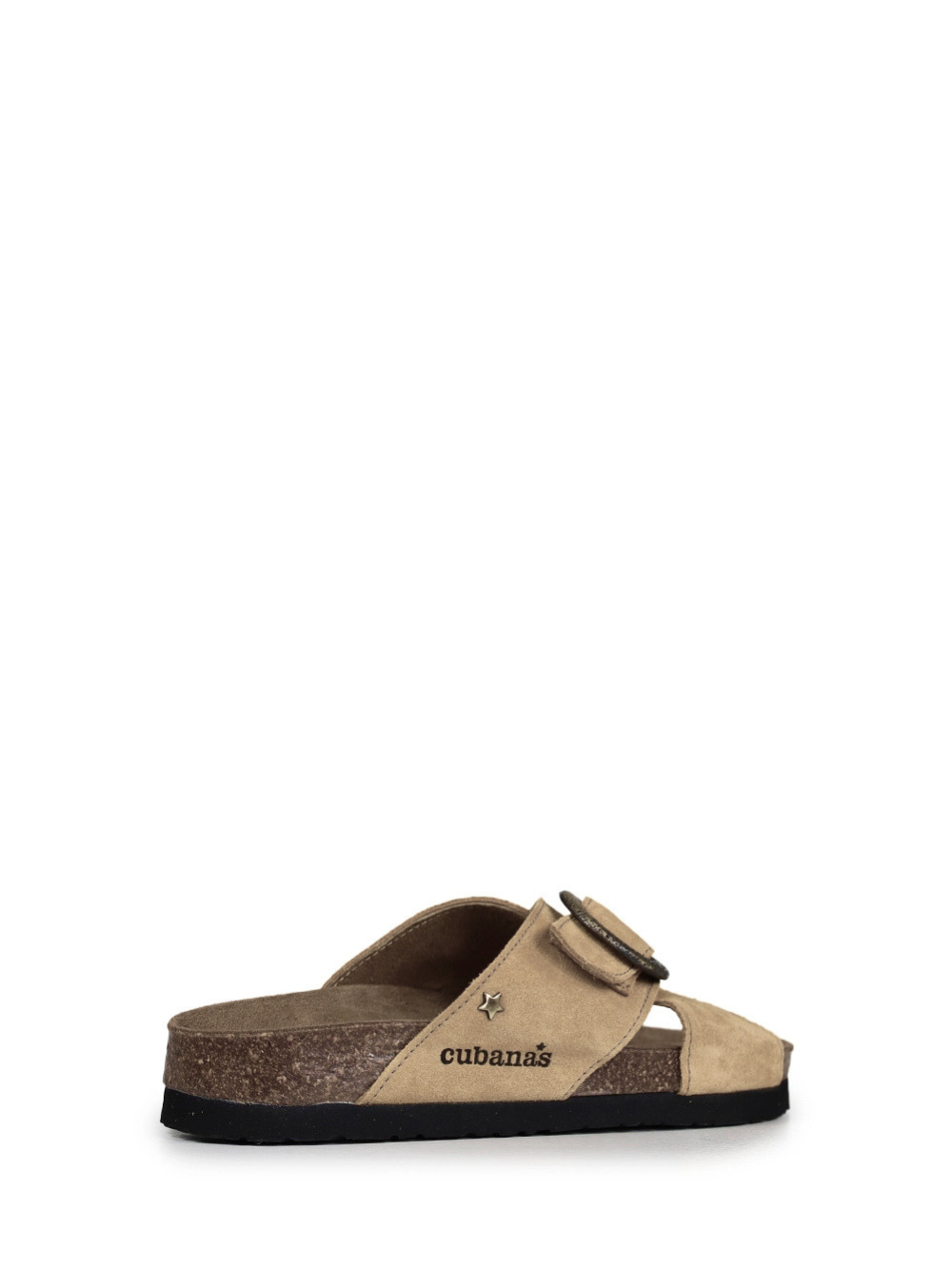Sandália Carmo em Camurça Beige