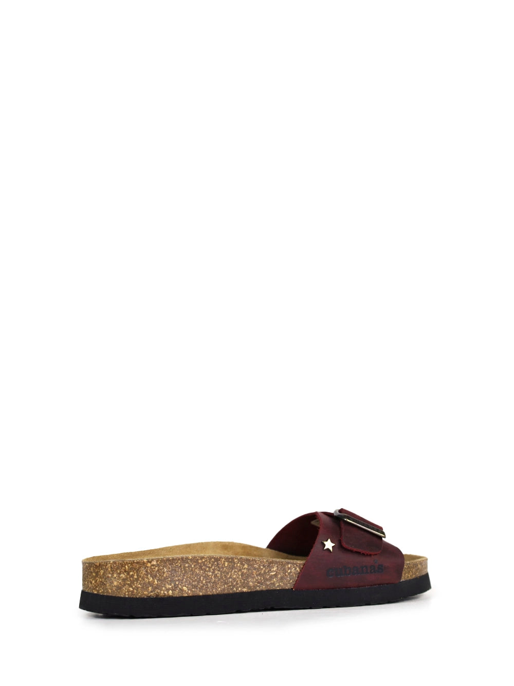 Sandália Júlia em Pele Bordeaux
