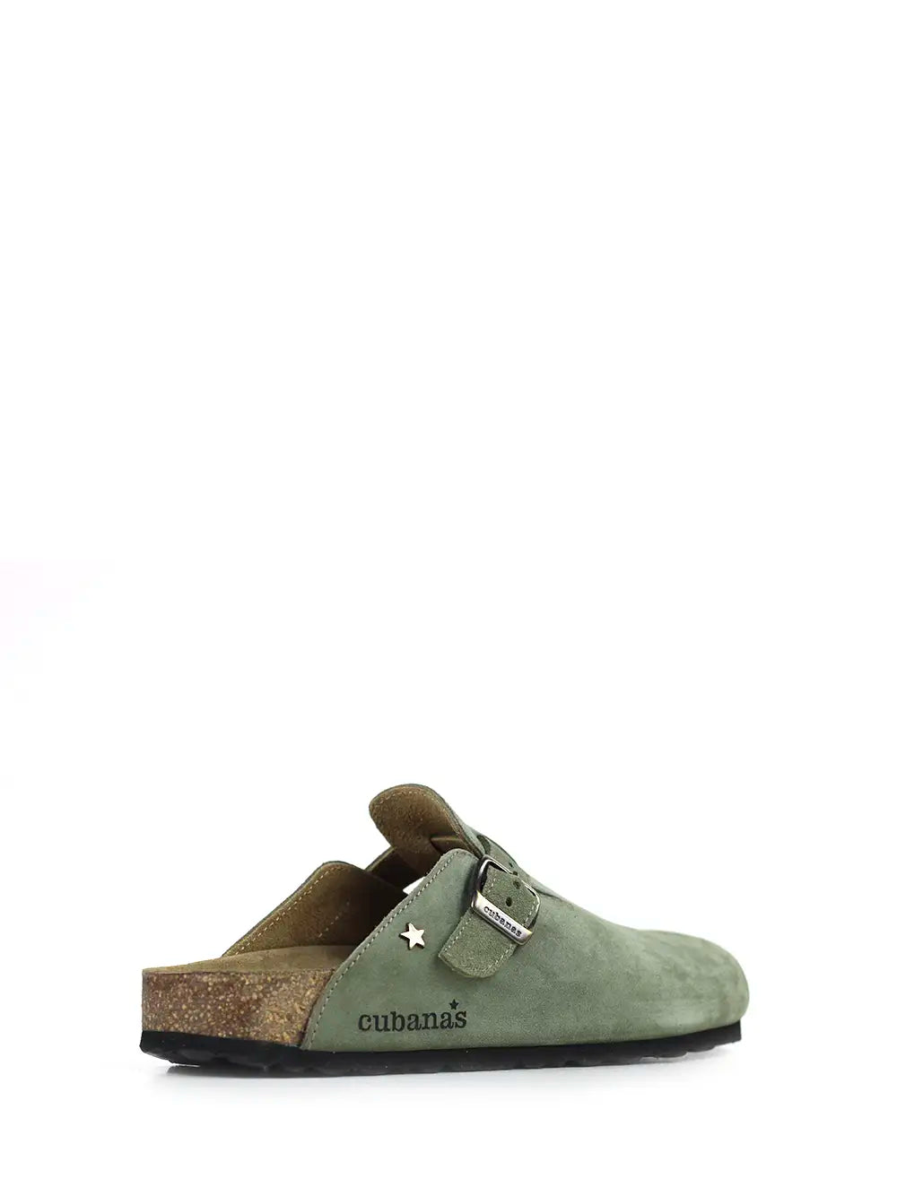 Men's Green Suede Sandals
