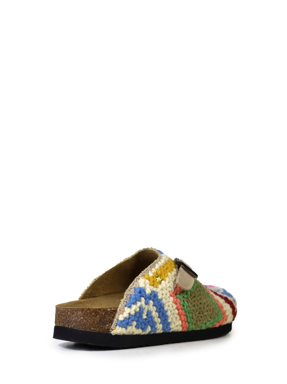 Ti Maria Sandals in Blue Arraiolos Wool