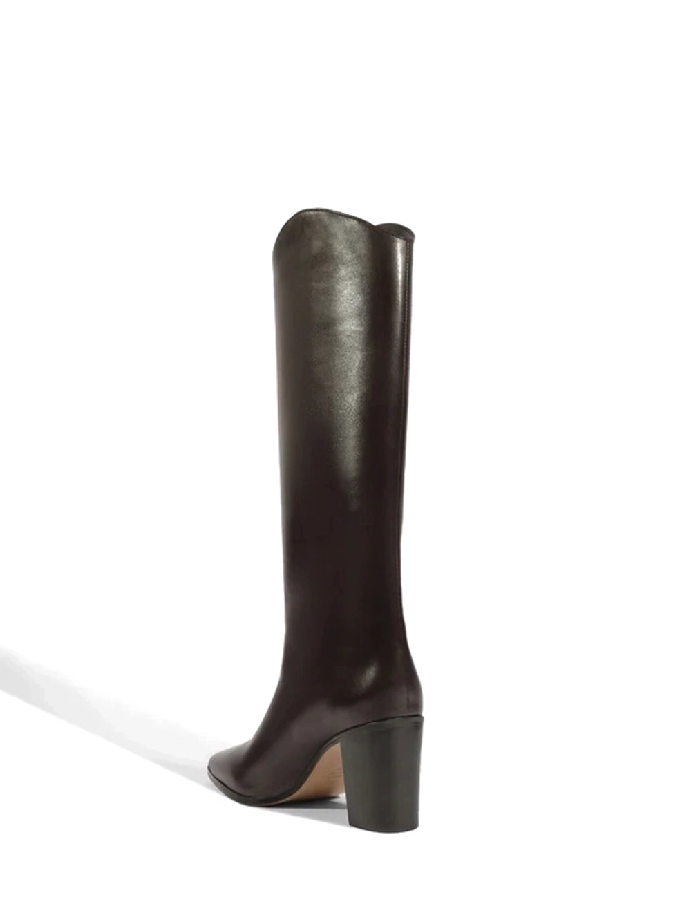 Bota Schutz em Pele Castanha e Cano Alto