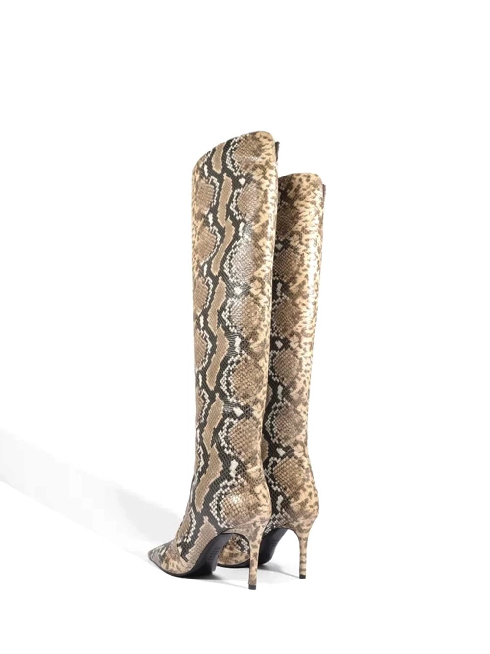 Bota Schutz em Animal Print e Cano Alto