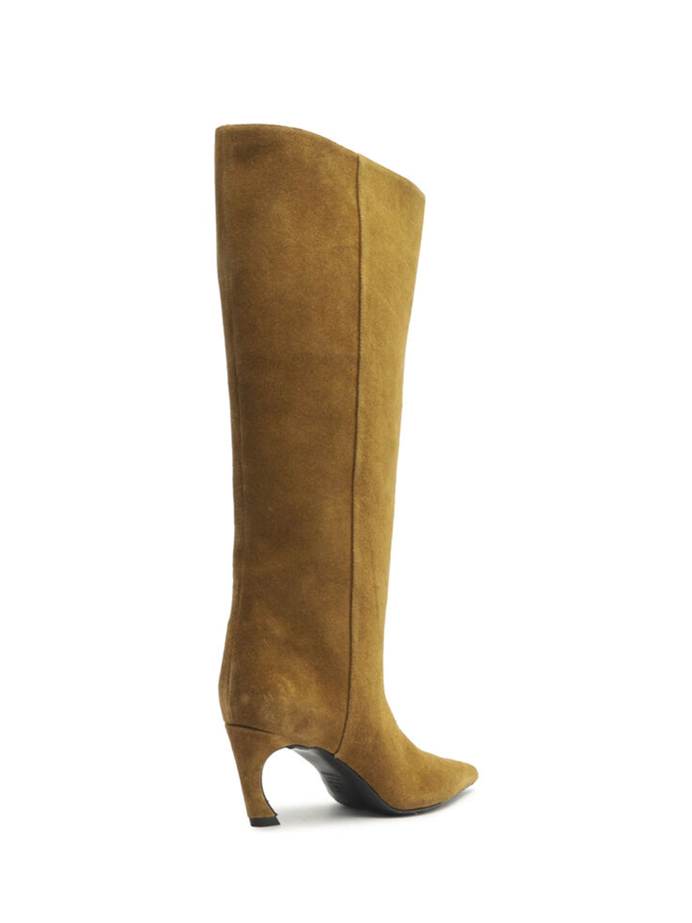 Scarpin Schutz em Camurça Camel