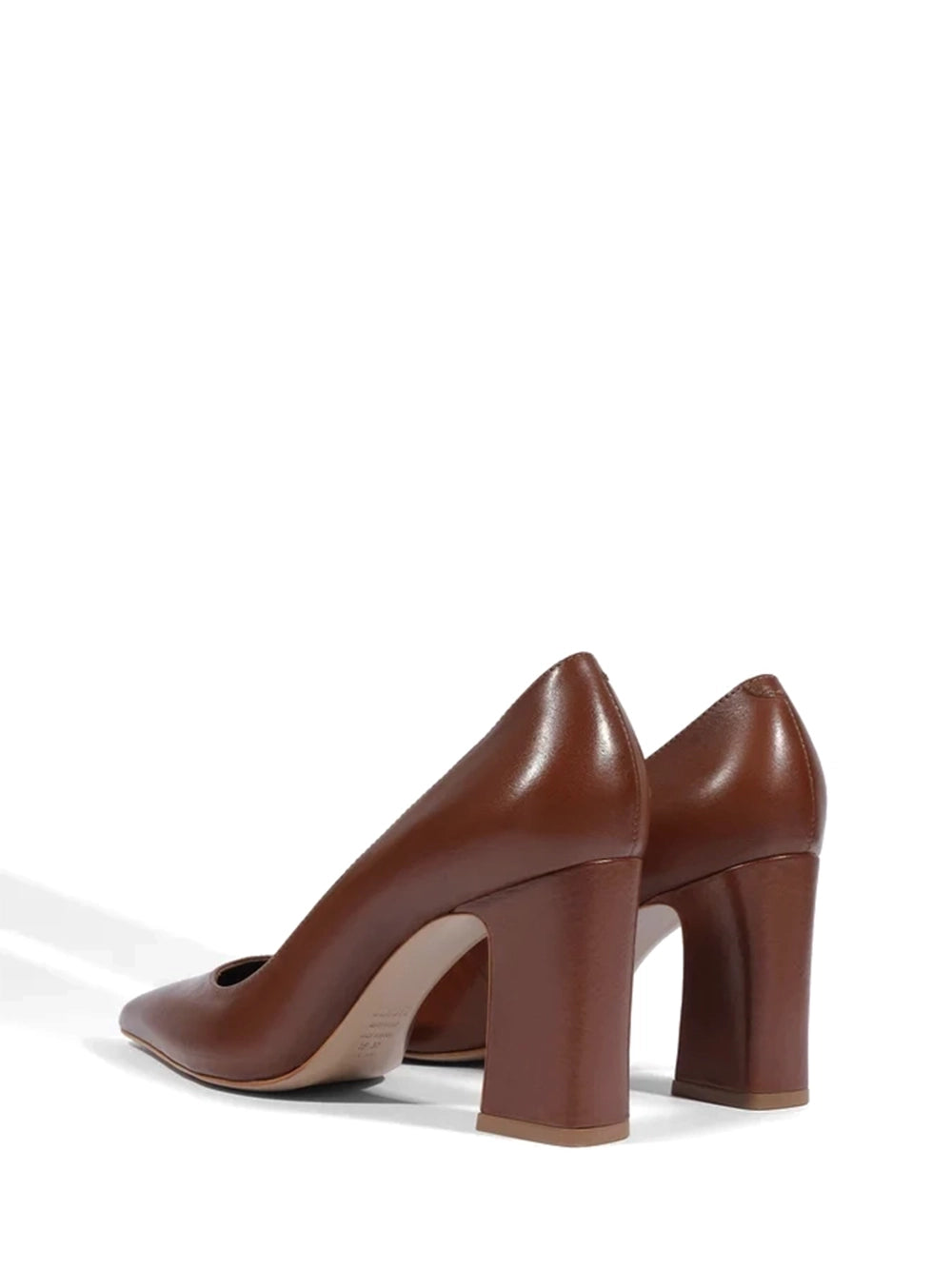 Scarpin Schutz em Pele Castanha