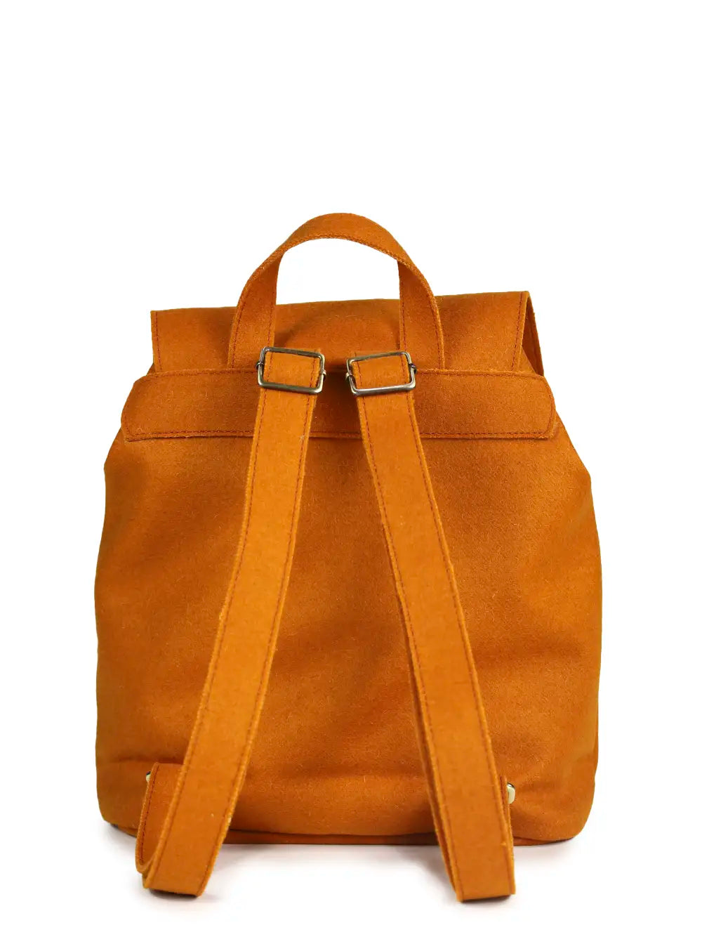 Mochila em Burel Laranja