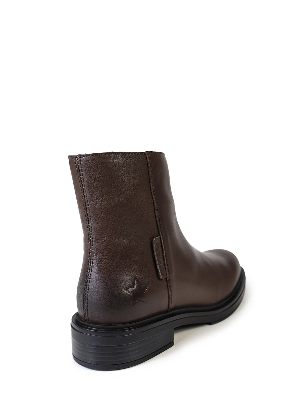 Bota em Pele Castanha