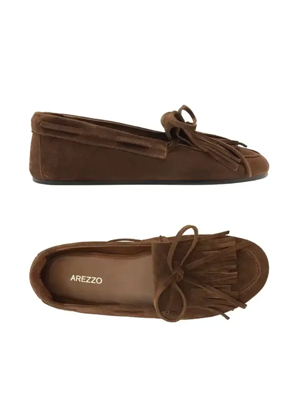Loafer em Camurça Castanha
