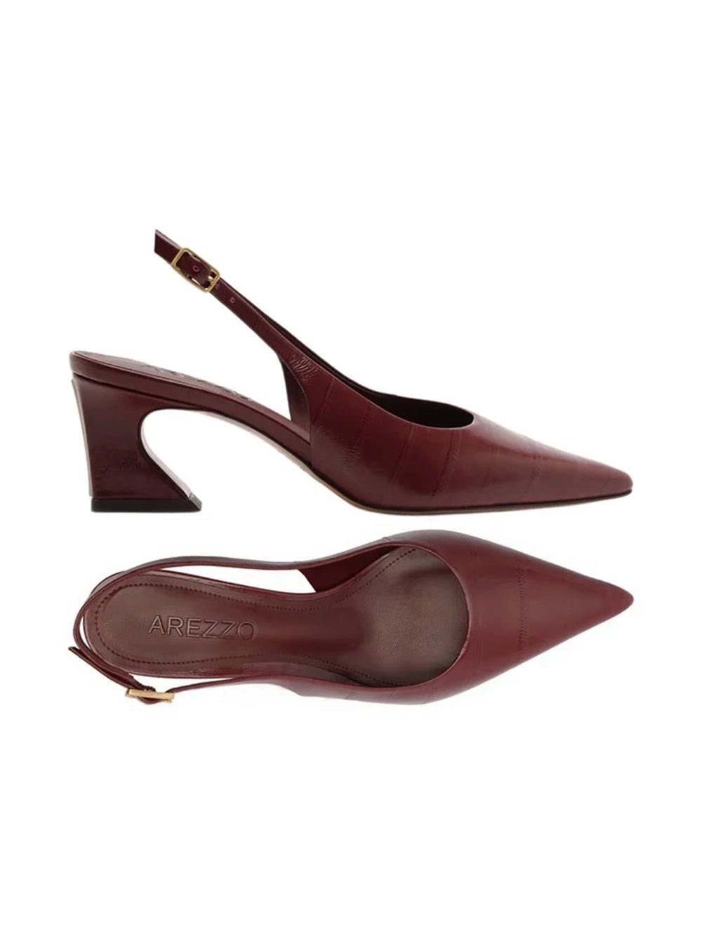 SLINGBACKS#AREZZO#A1407800010002#BORDEAUX