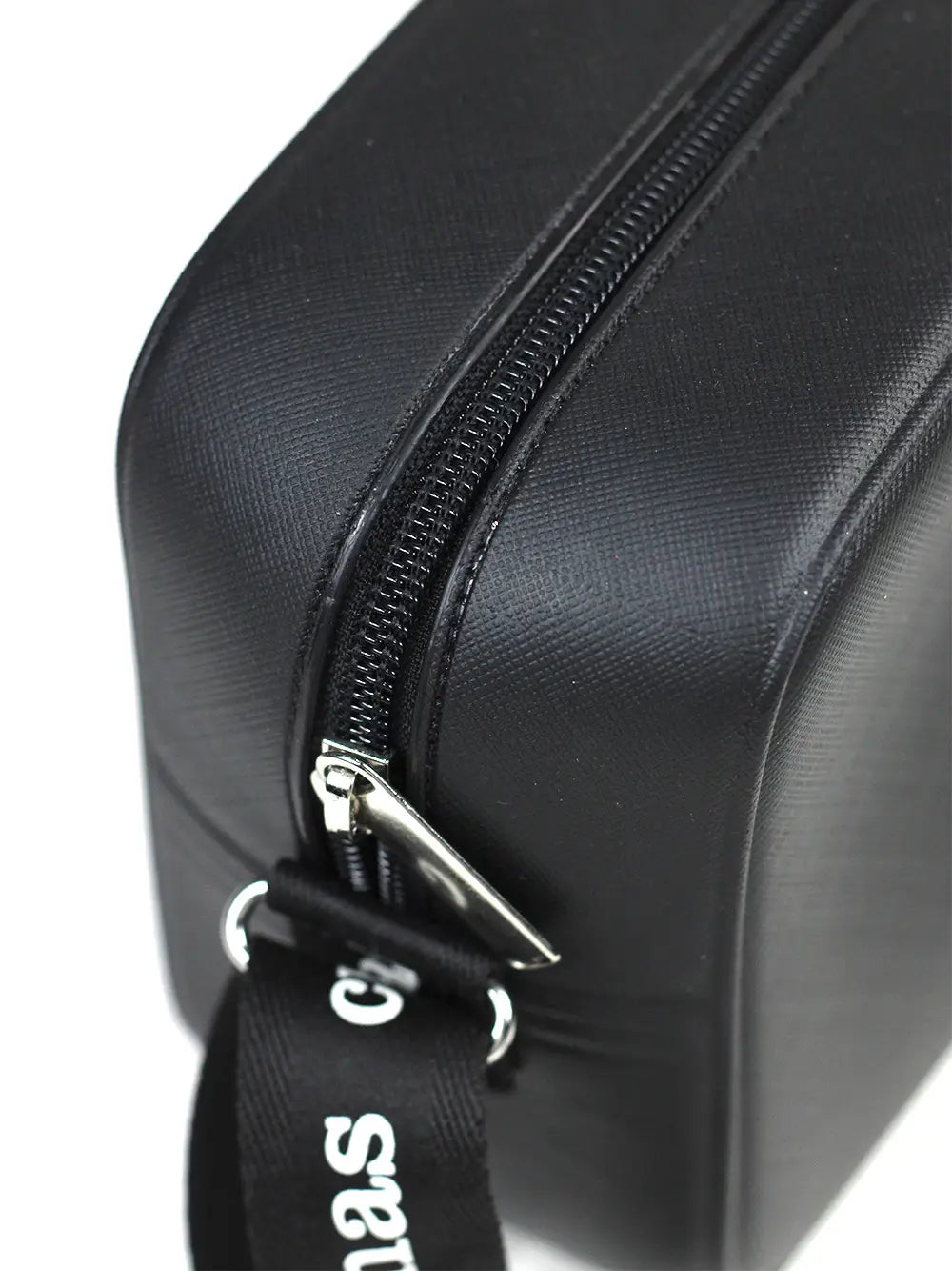 Black PVC Bag and Cuban Handle
