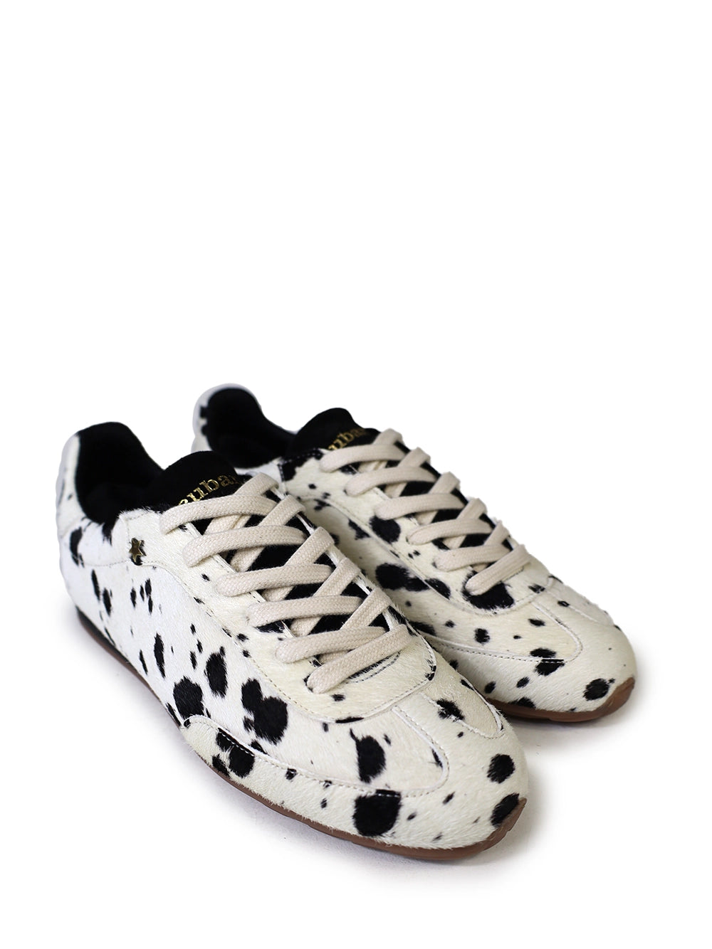 Ténis em Pelo Animal Print Vaca