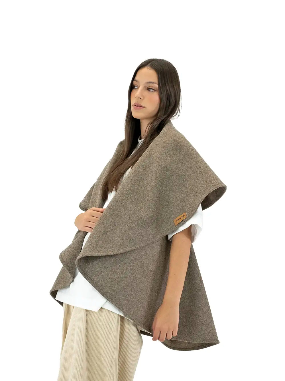 Beige Burel Cape