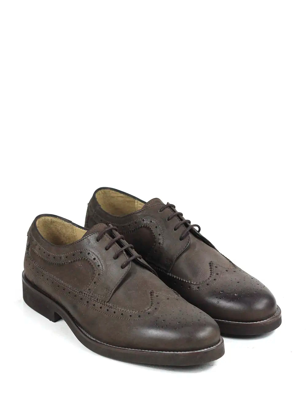 Men's Brown Leather Loafers