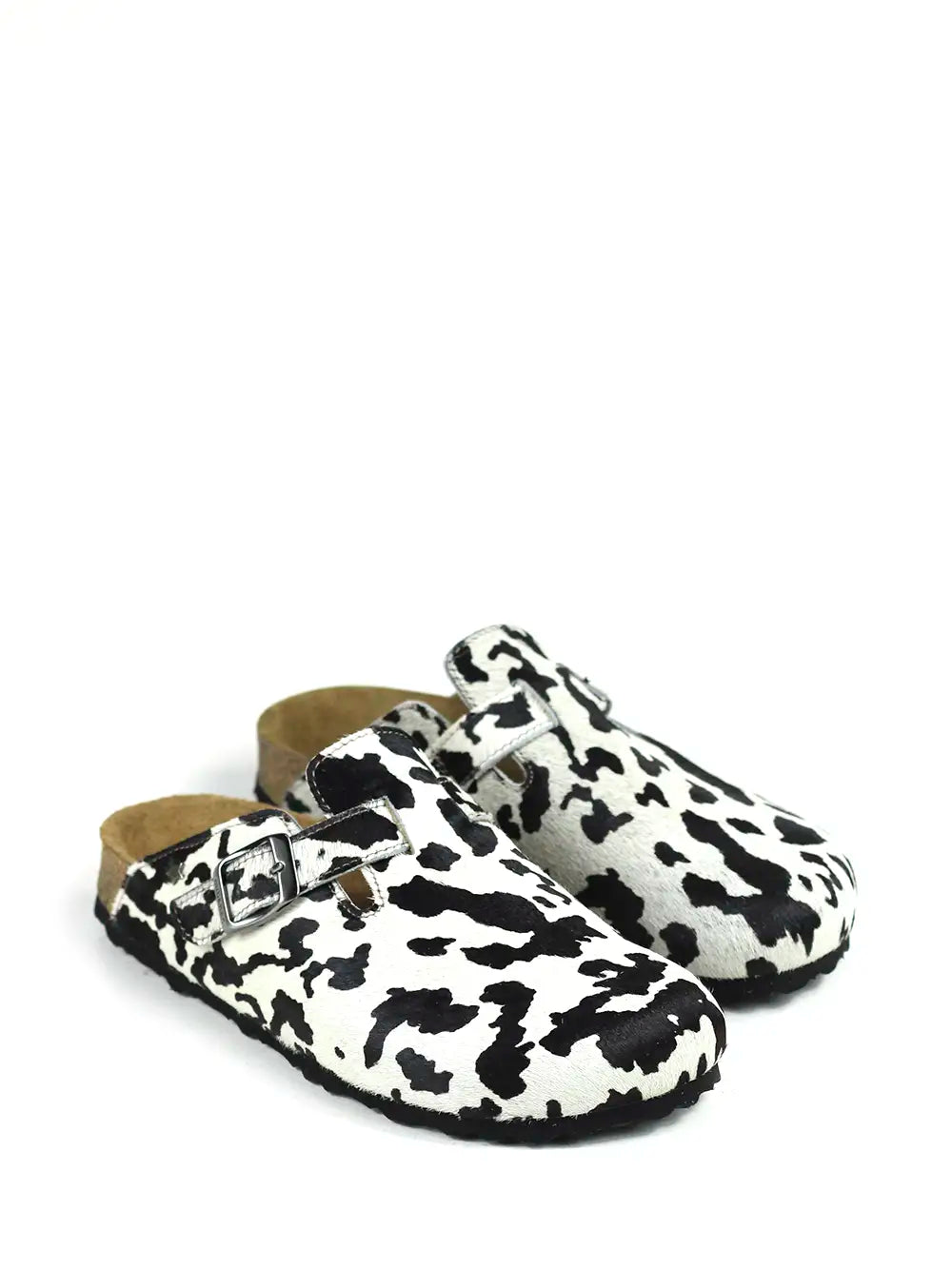Maria Animal Print Cow Sandal