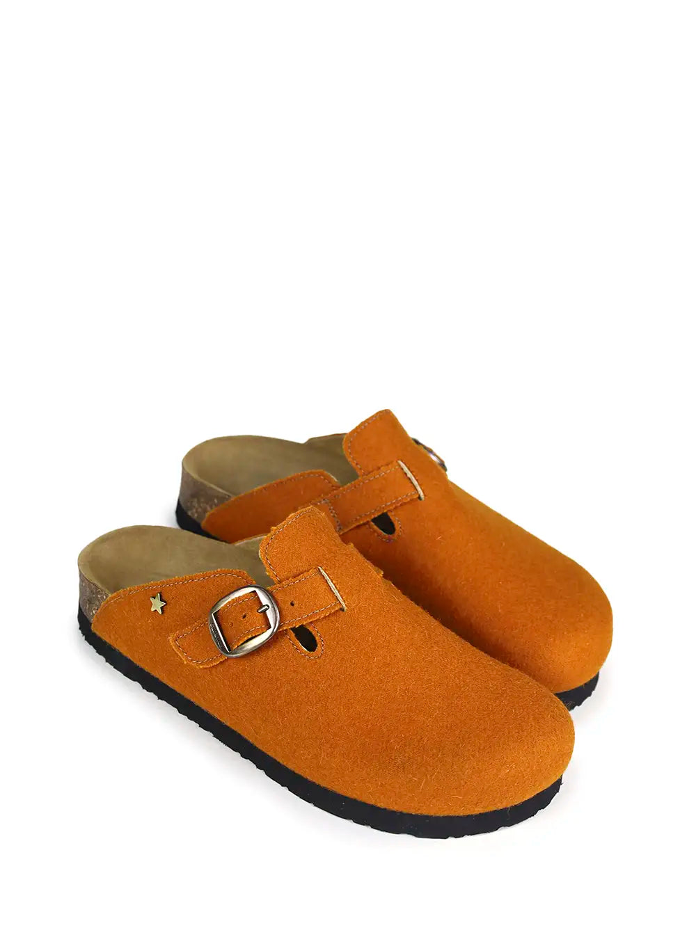 Orange Burel Maria Sandals
