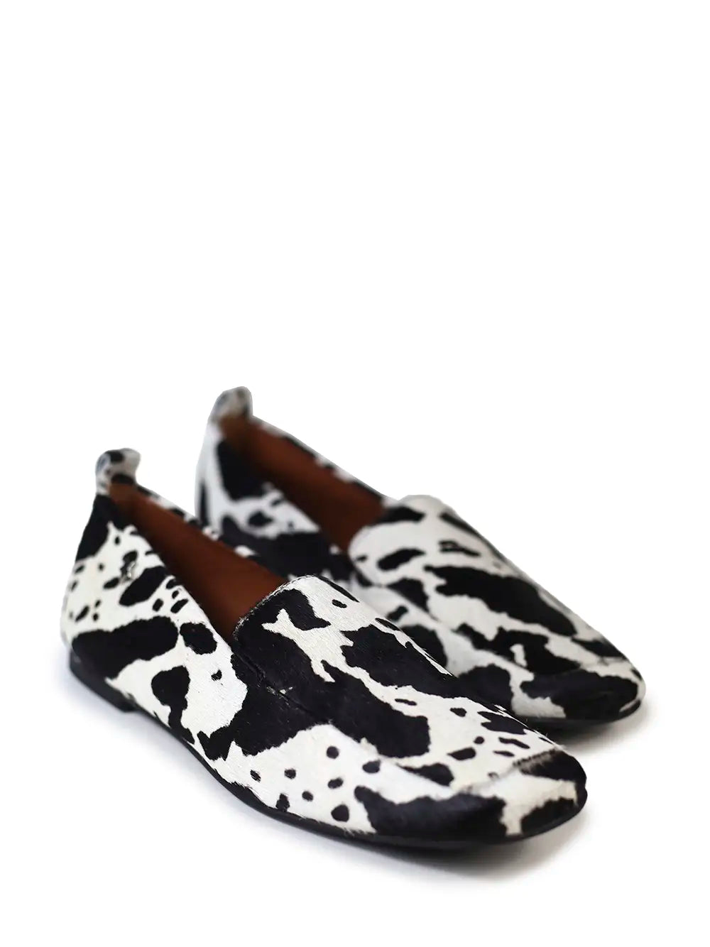 Loafer em Animal Print de Vaca