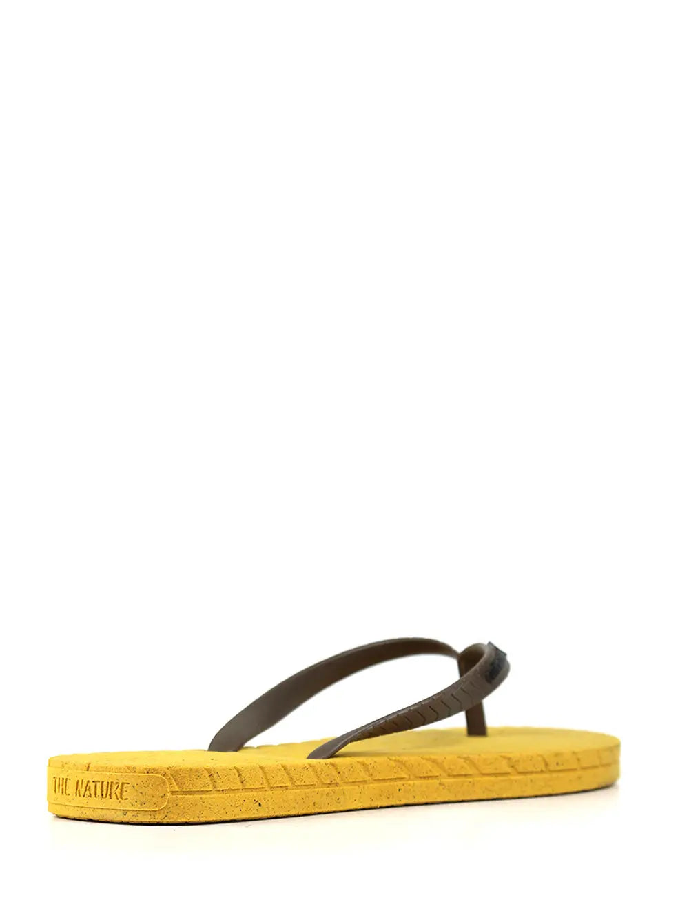 Chinelo Amarelo com Tira Preta