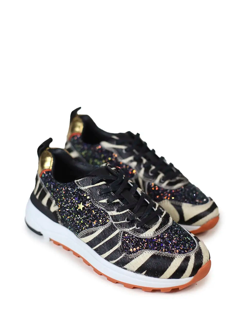 Ténis em Animal Print Zebra