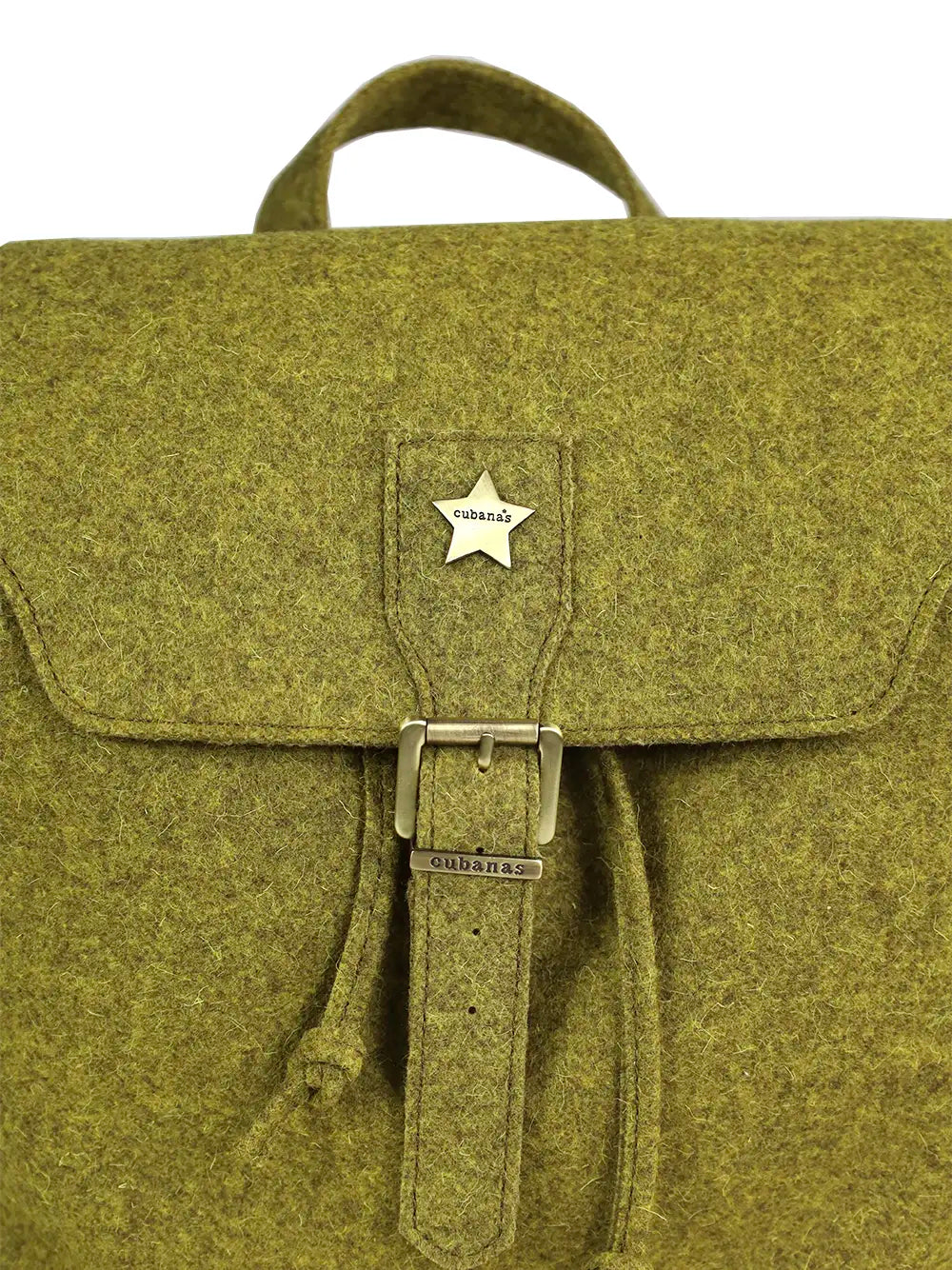 Mochila em Burel Amarelo