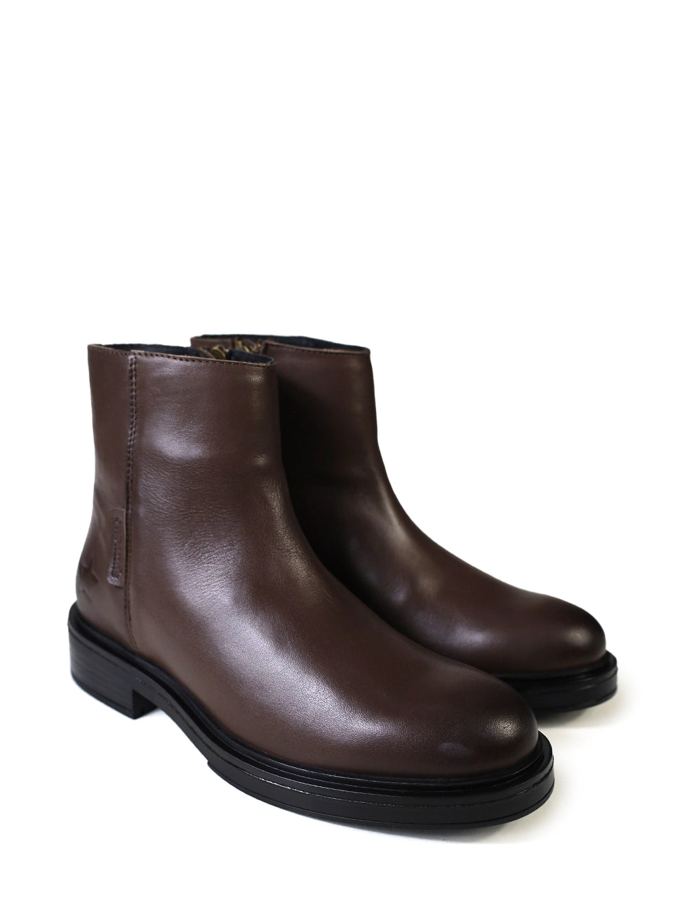 Bota em Pele Castanha