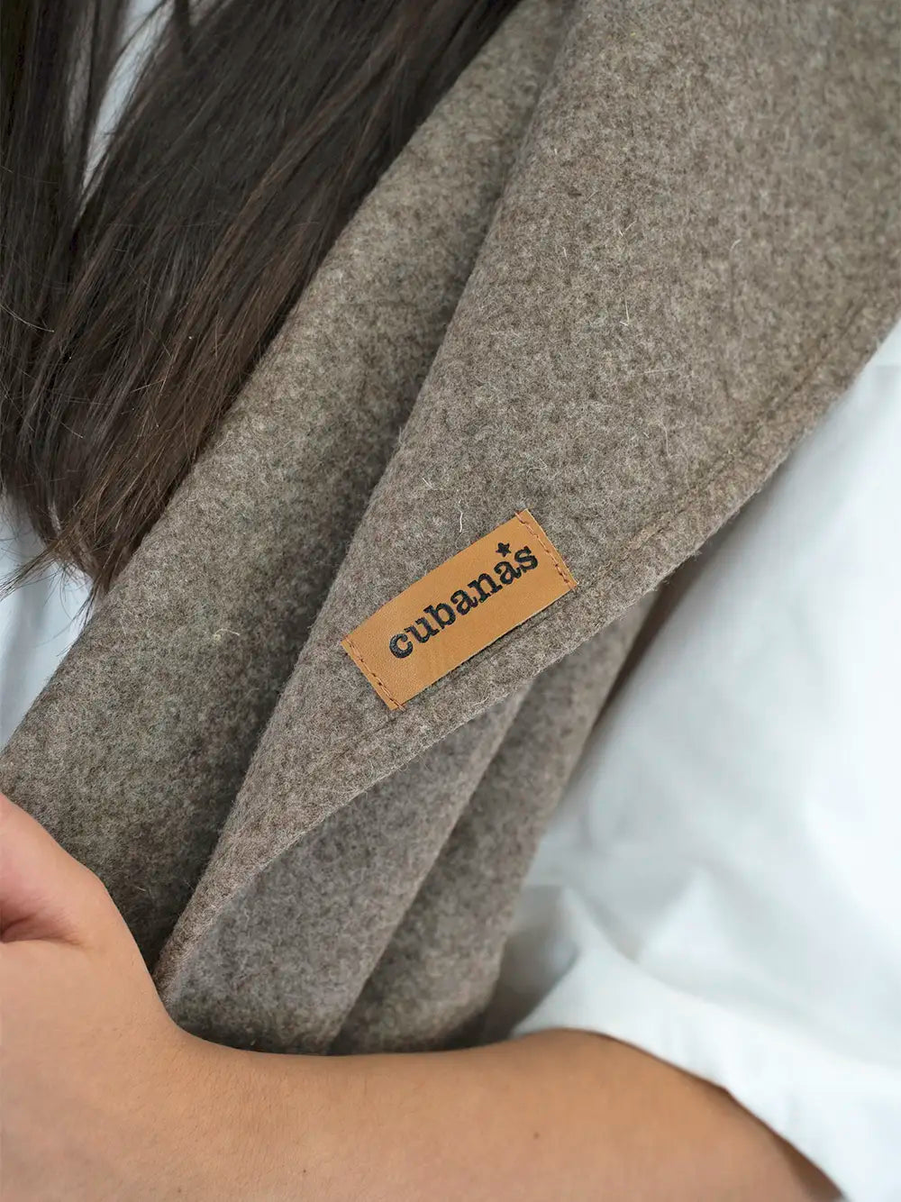 Beige Burel Cape