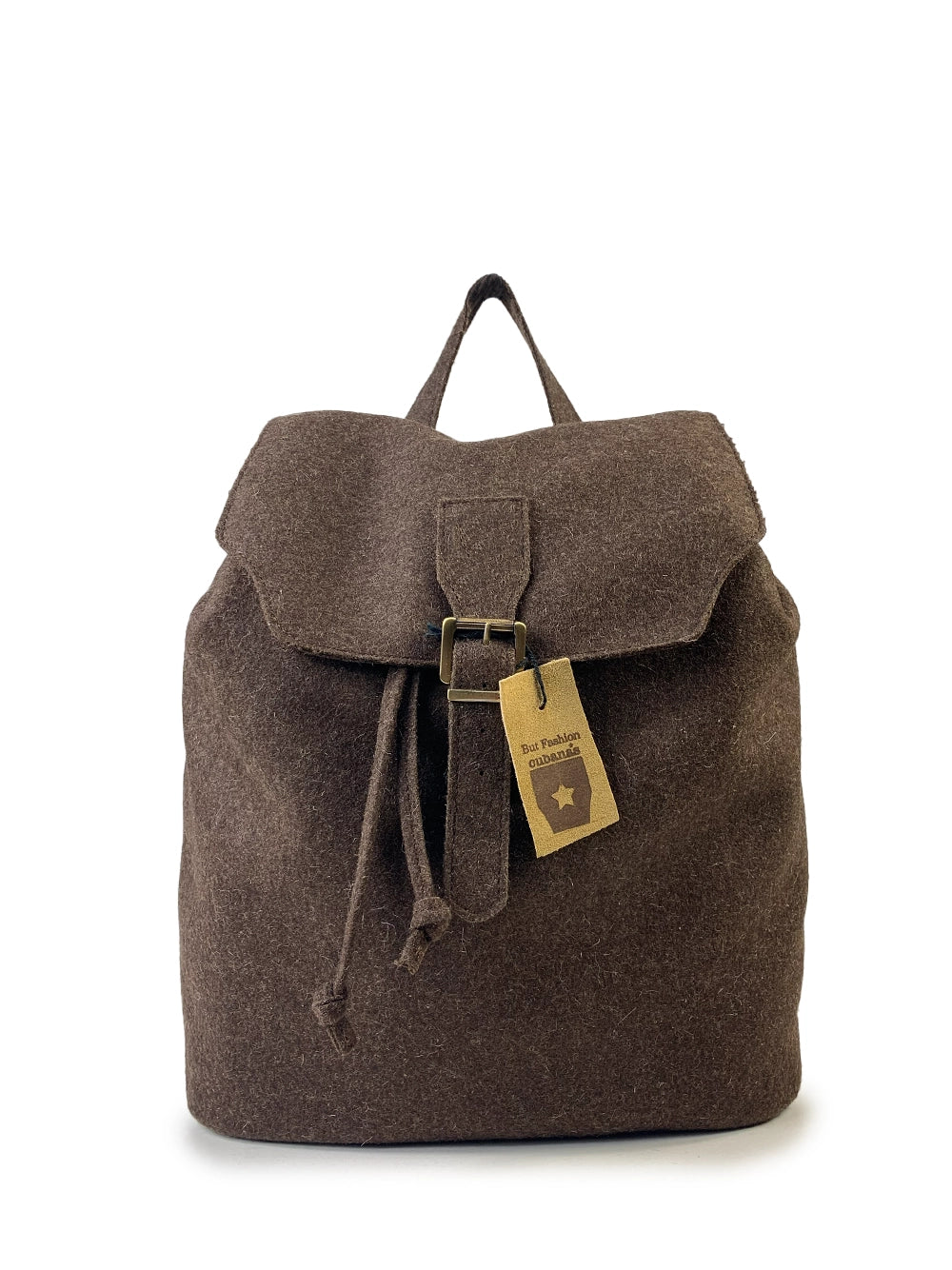 Mochila en Burel Marrón